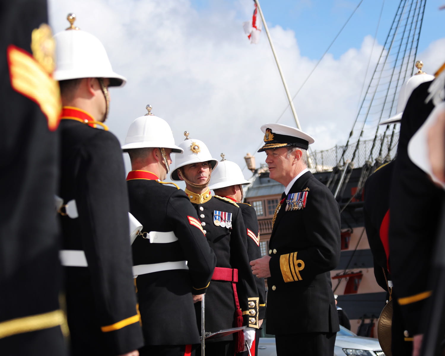 Second Sea Lord Vice Admiral Nick Hine CB