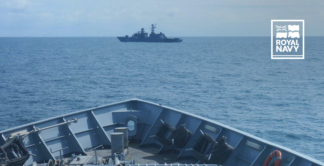 Royal Navy steps up monitoring of increased Russian activity in UK waters   www.royalnavy.mod.uk