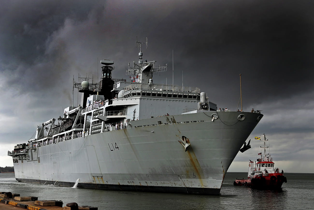 The Old Grey Ghost returns to the Borneo Coast