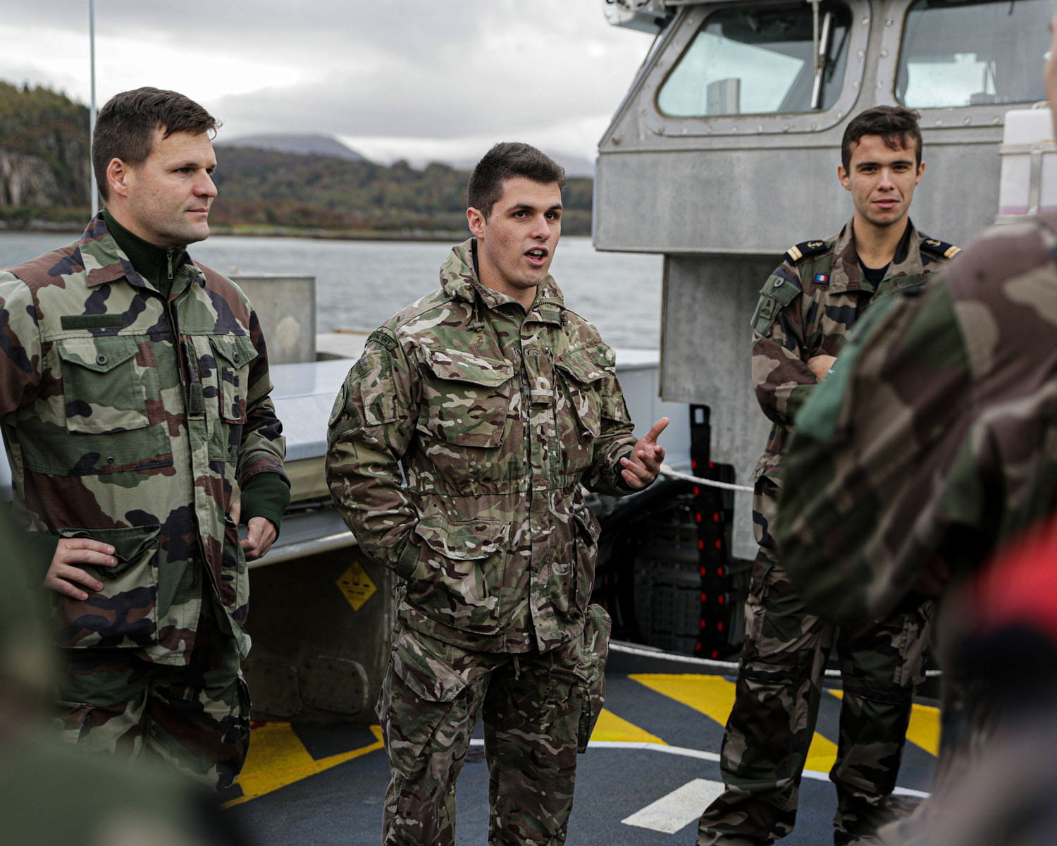Royal navy completes historic exercise with French forces