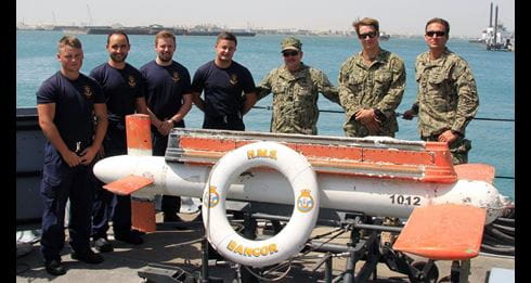 Eagle-eyed Bangor crew help save US Navy more than $1m