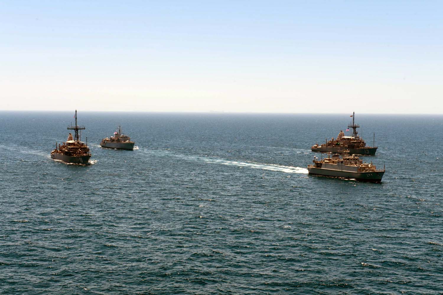 Brocklesby tests minehunting skills with Gulf allies