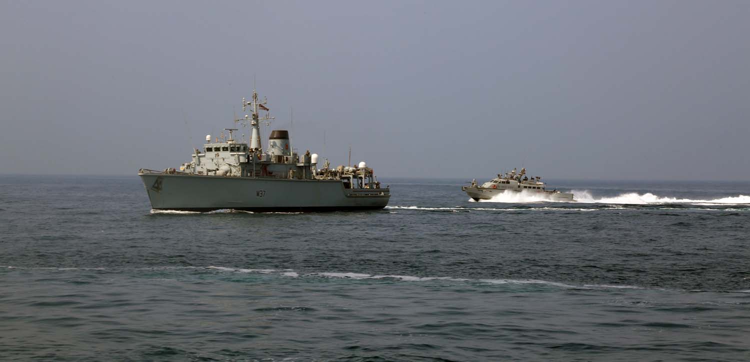 Navy’s new Gulf arrivals test their ability with the Americans