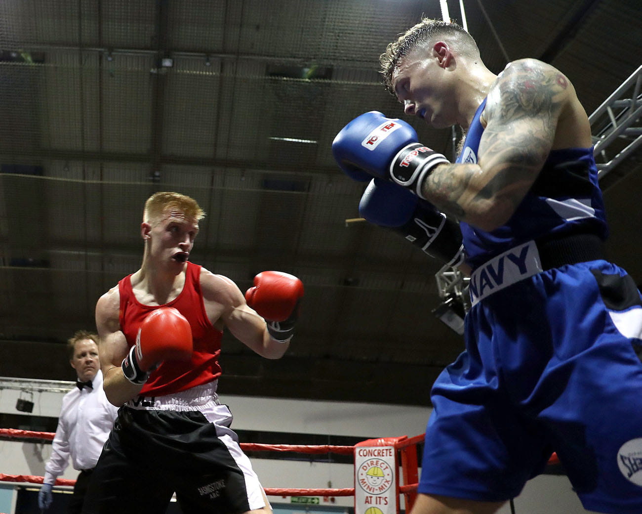 Royal Navy boxer takes tribute trophy