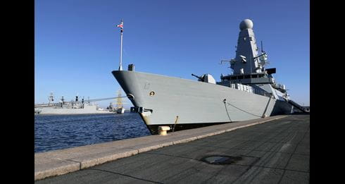 HMS Daring trains with Romanian allies as Black Sea visit continues