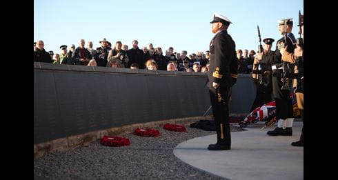 Royal Navy marks centenary of sinking of HMS Hampshire
