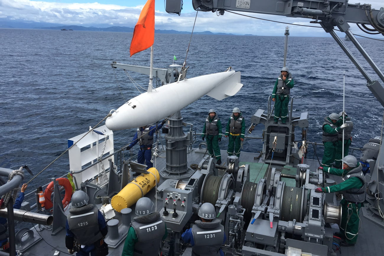 Mine warfare exercise Japan