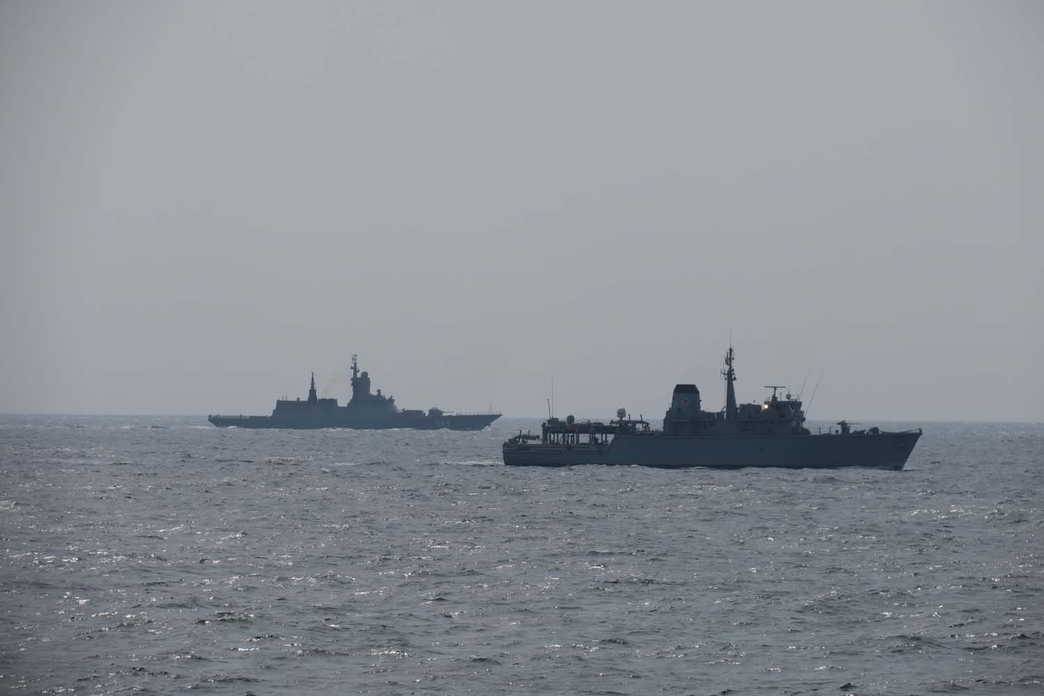 HMS Ledbury tracks Stoikiy 