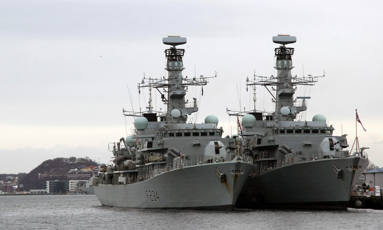 Frigates gear up for Exercise Cold Response in Norway