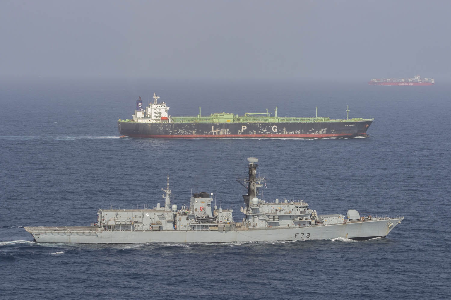Royal Navy guardians protect 7m tonnes of shipping in Gulf