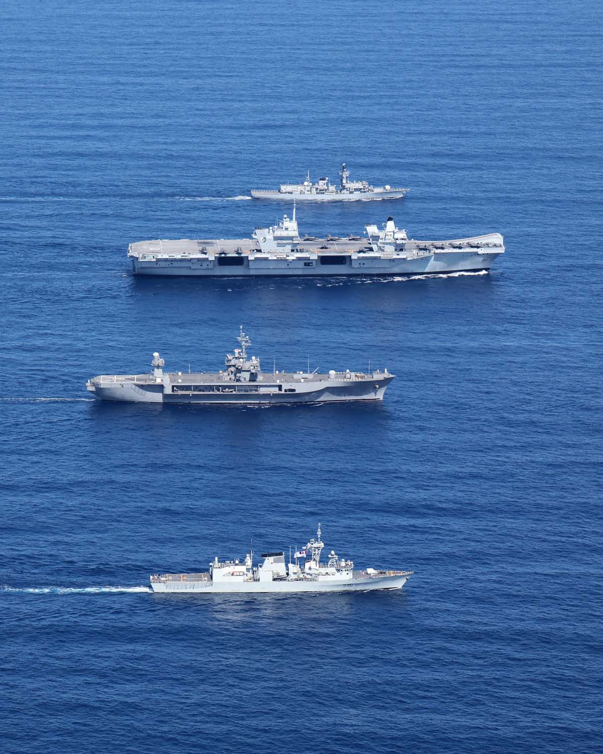 HMS Kent is joining NATO as part of the frigate's global Carrier Strike Group deployment. Picture: LPhot Unaisi Luke