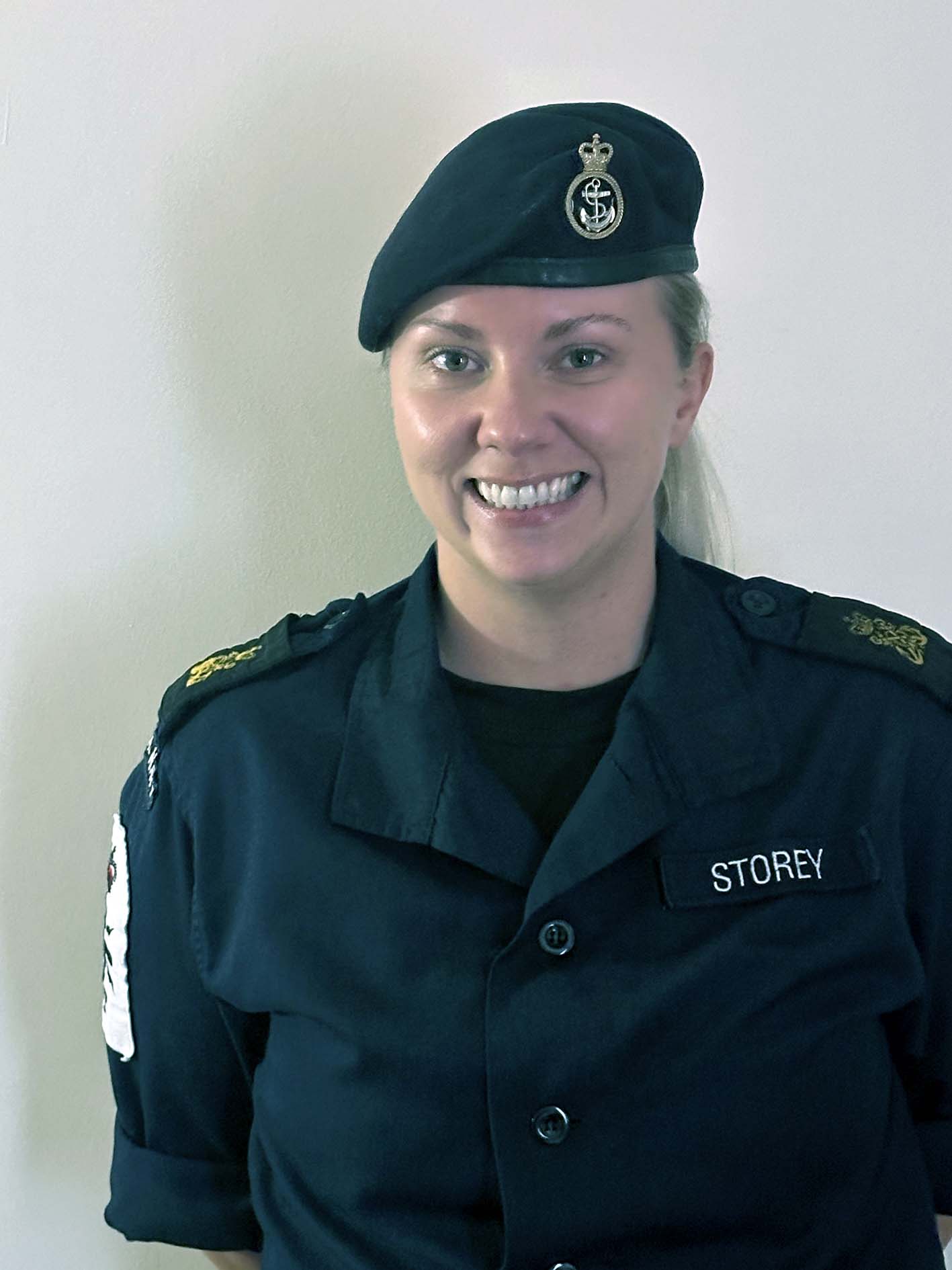 Women in Defence finalist PO Charlotte Storey