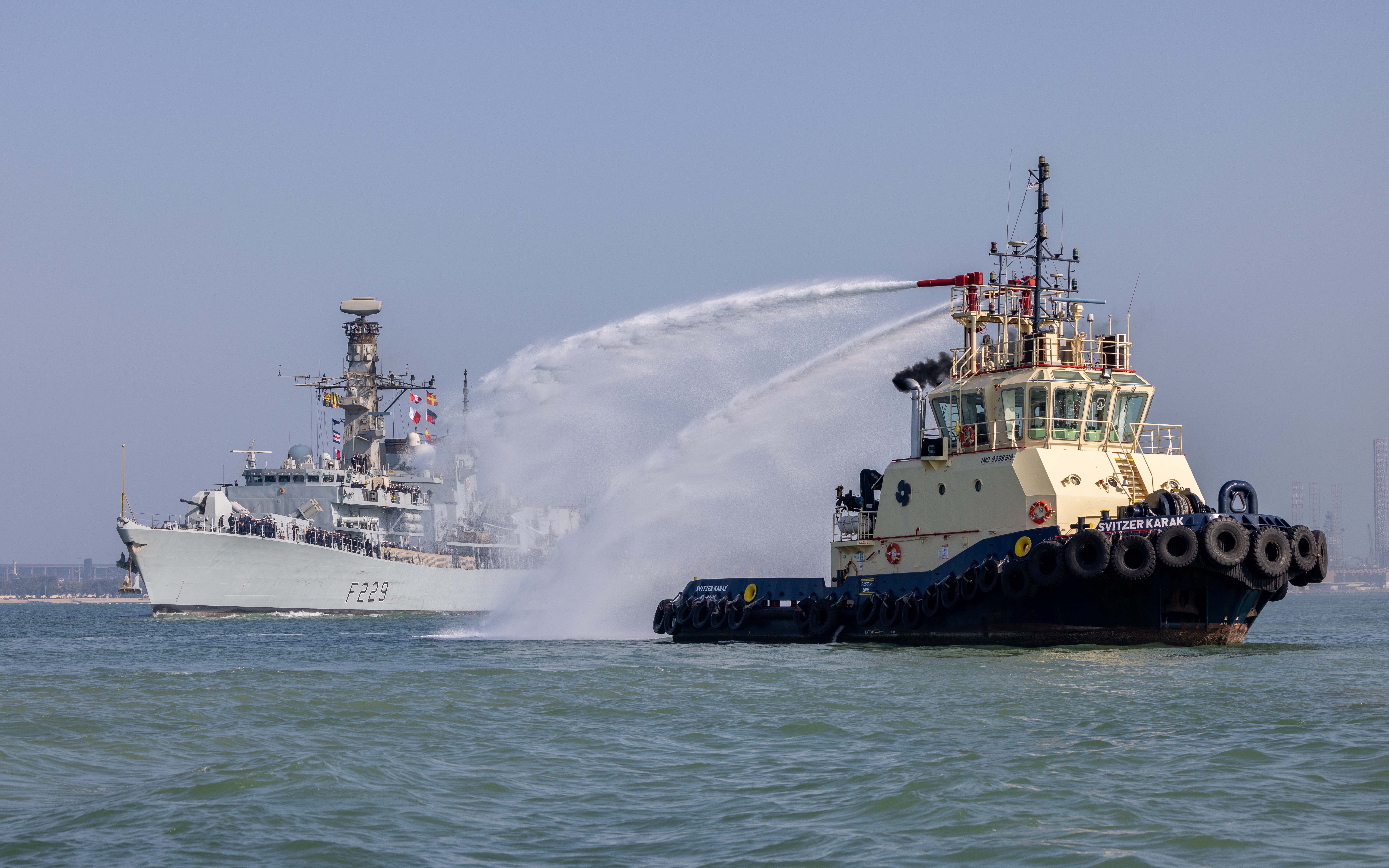 HMS Lancaster decommissioning 