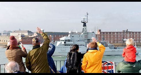 HMS Mersey deploys to North Atlantic