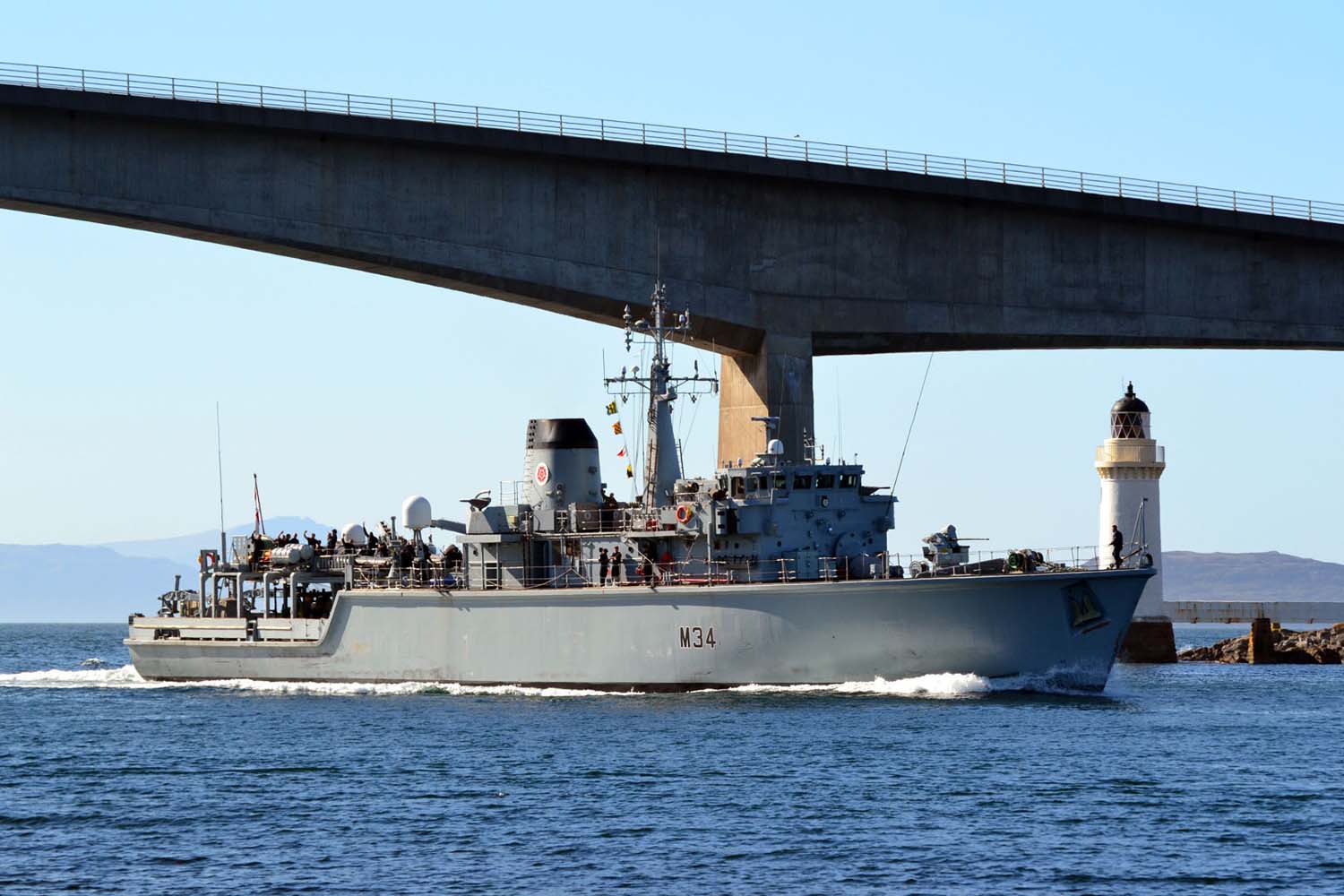 Veteran minehunter Middleton completes ‘Tour de Britain’ ahead of revamp