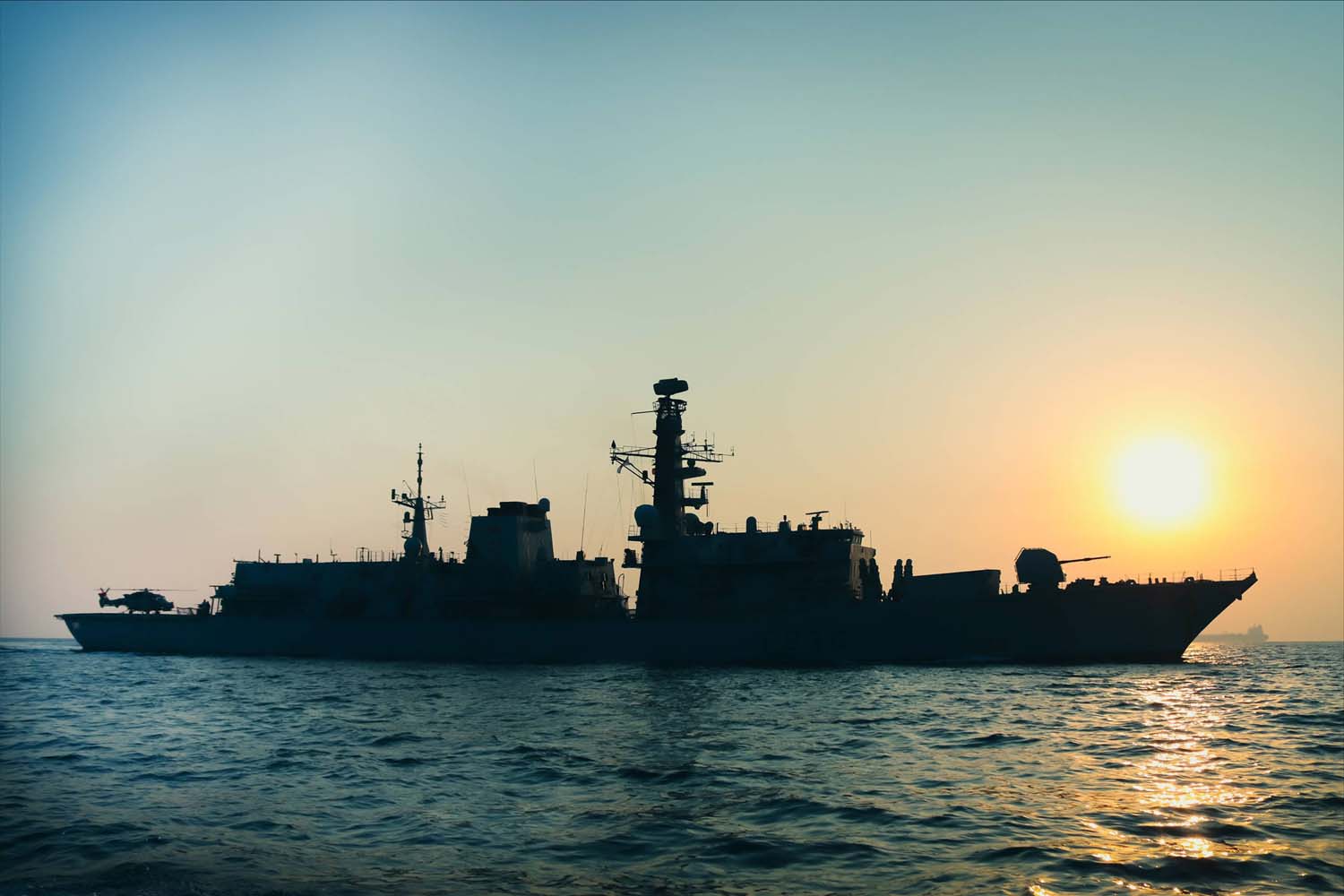 Royal Navy continues long-term Gulf mission as warships trade places after four years