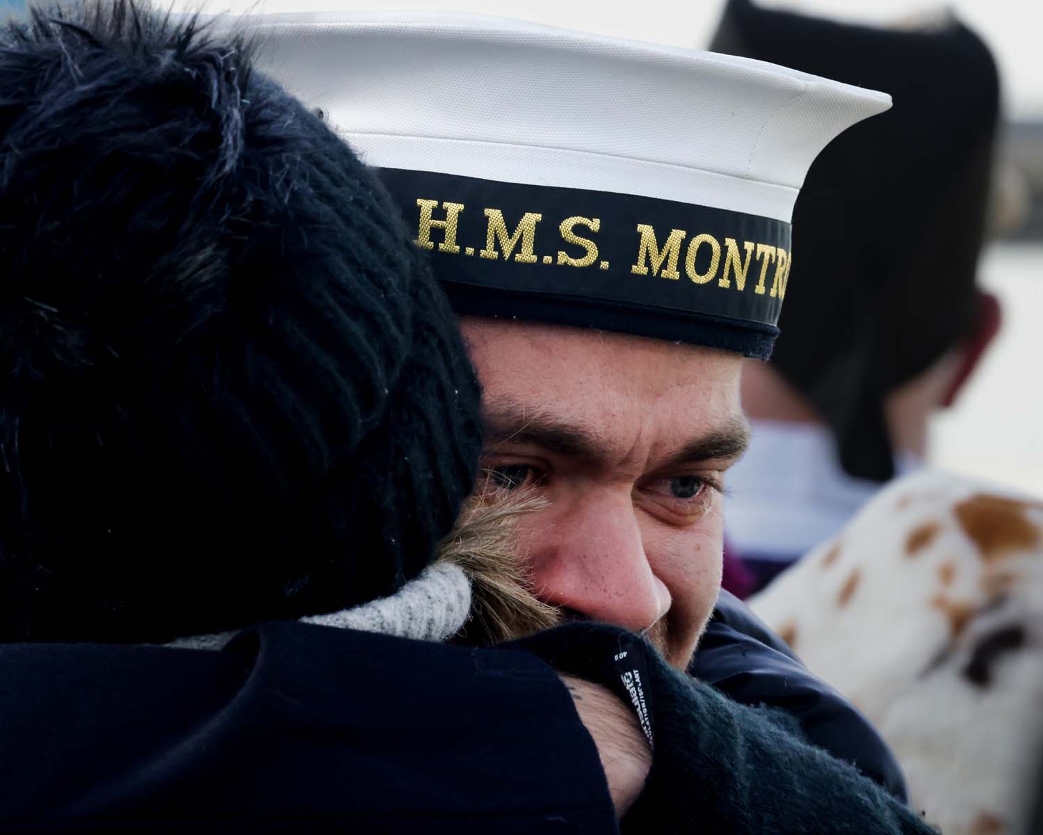 Rapturous welcome in Plymouth for Royal Navy warship as four-year mission ends