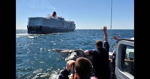 HMS Pembroke has brush with maritime royalty