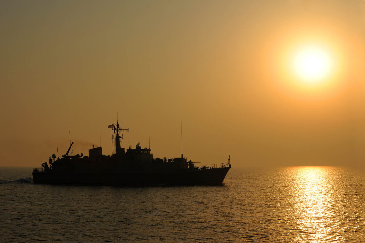 Minehunter Pembroke returns in style from £8m revamp