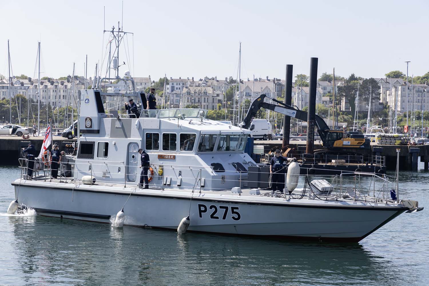 Royal Navy ships visit Bangor for popular festival