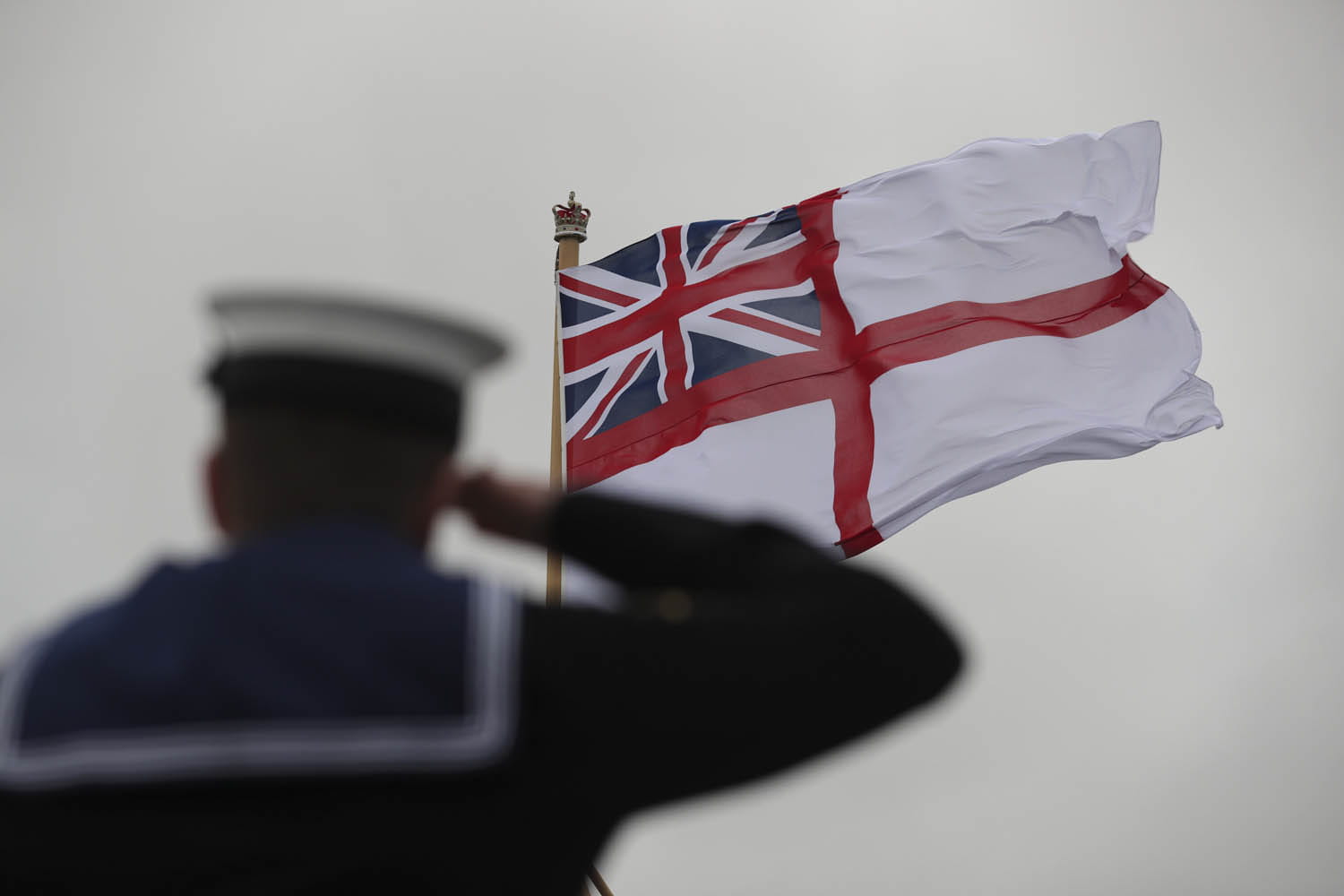 Commissioning day for HMS Prince of Wales