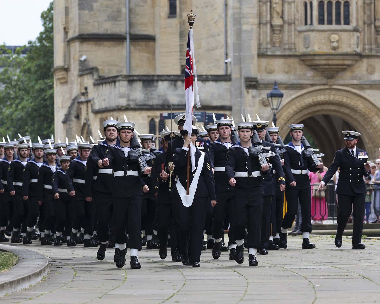 HMS Prince of Wales Freedom of the City Bristol