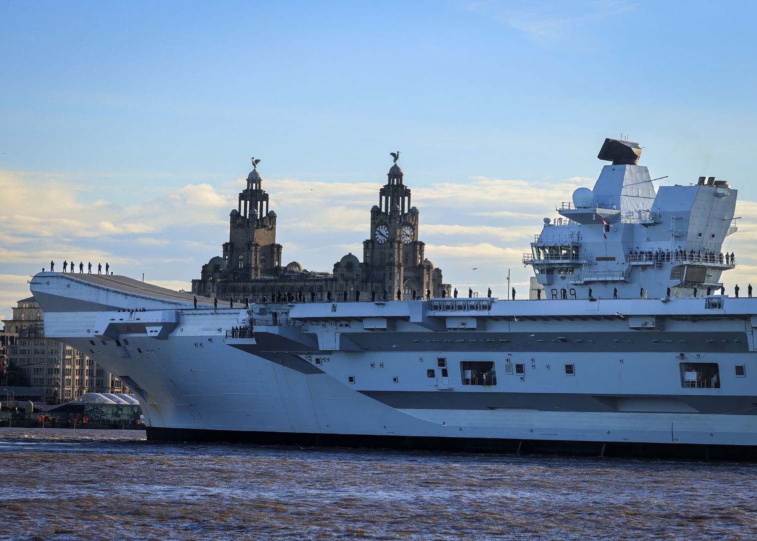 Farewell Liverpool and thank you Flagship Prince of Wales ends Mersey visit on a high