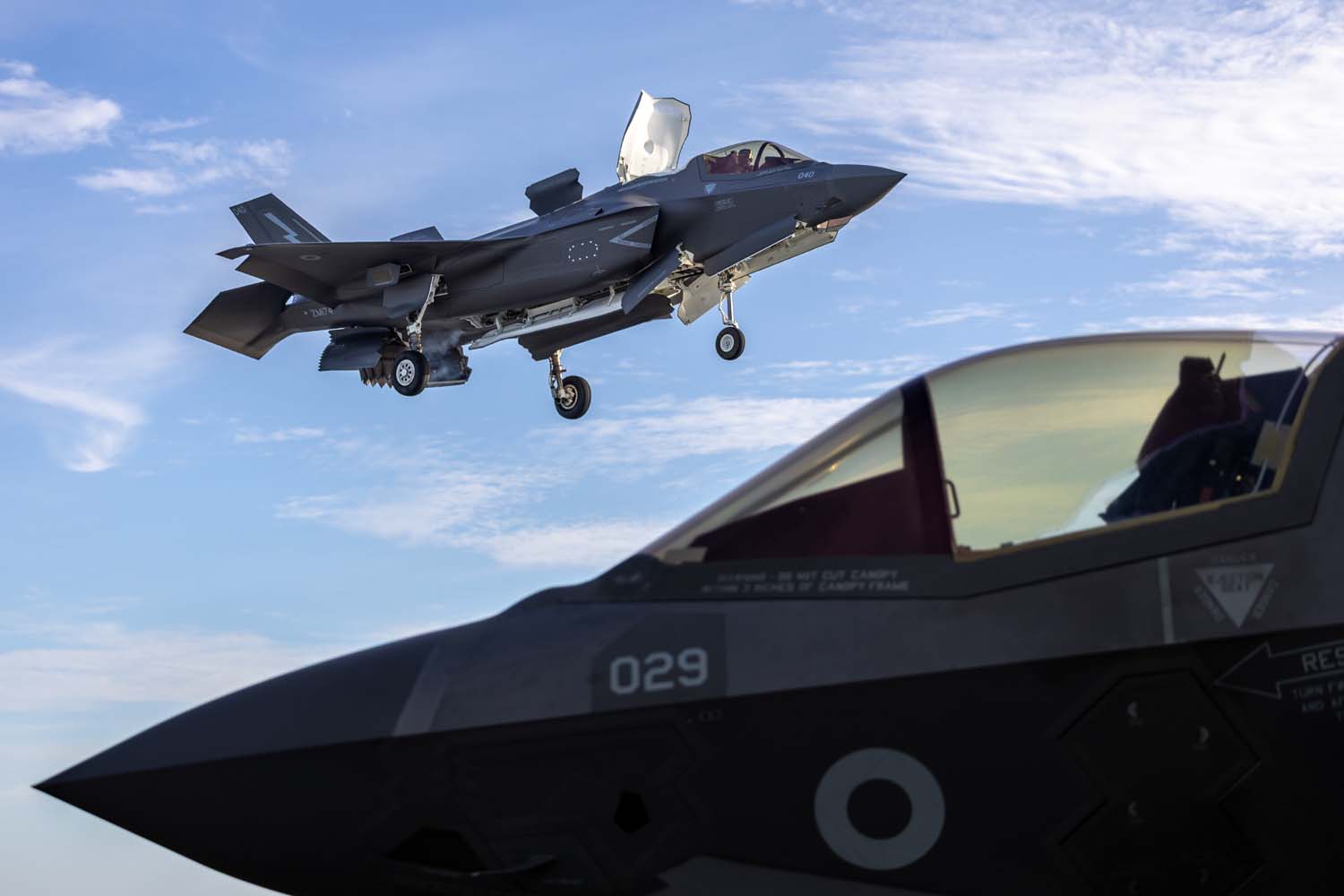 More F-35 jets arrive on HMS Prince of Wales