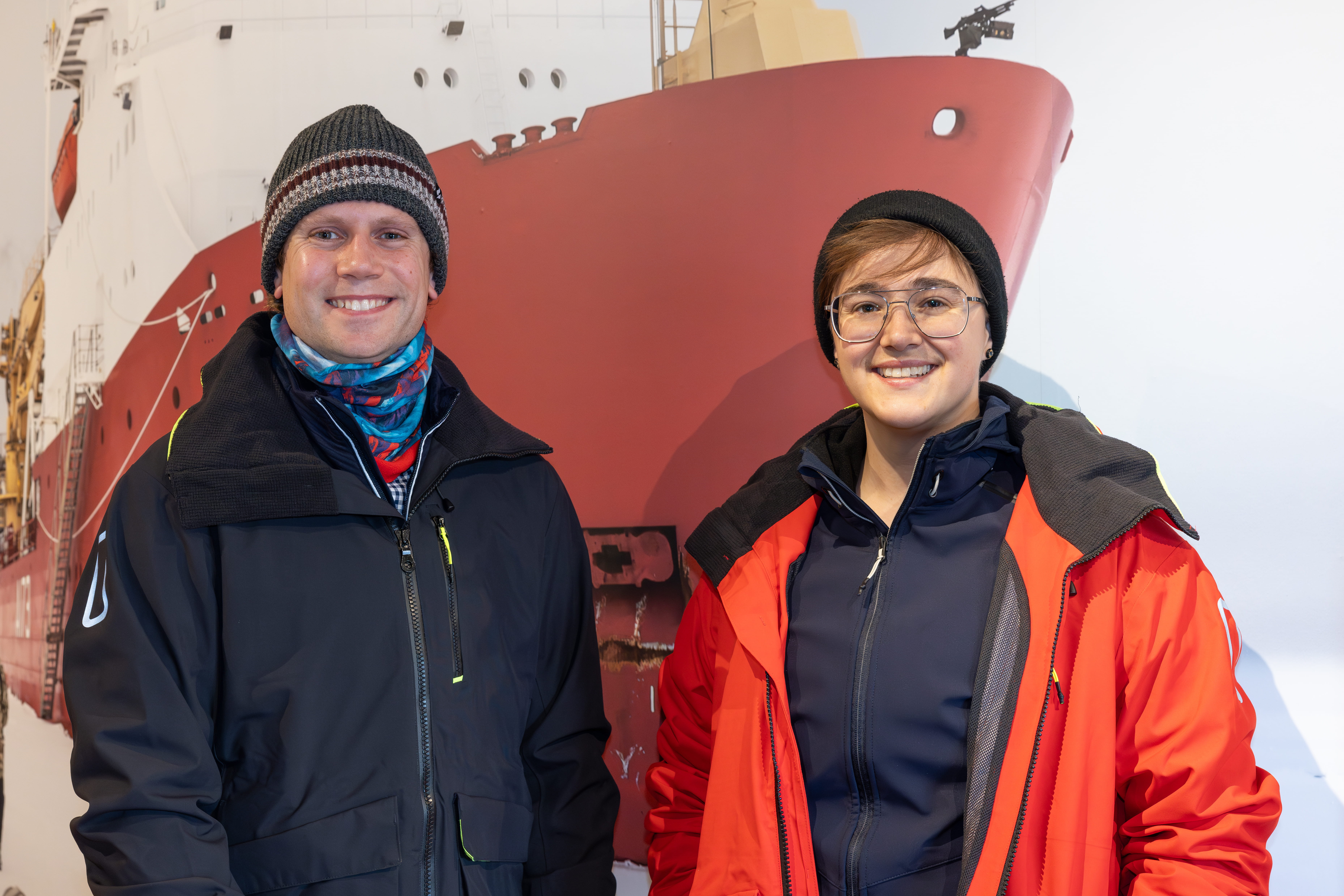 Two scientists are to join HMS Protector