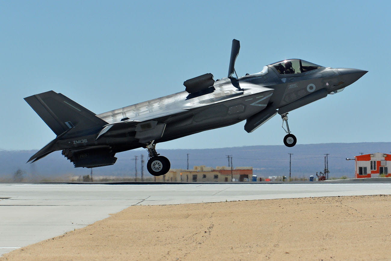 Navy’s new jet fighter to make UK debut