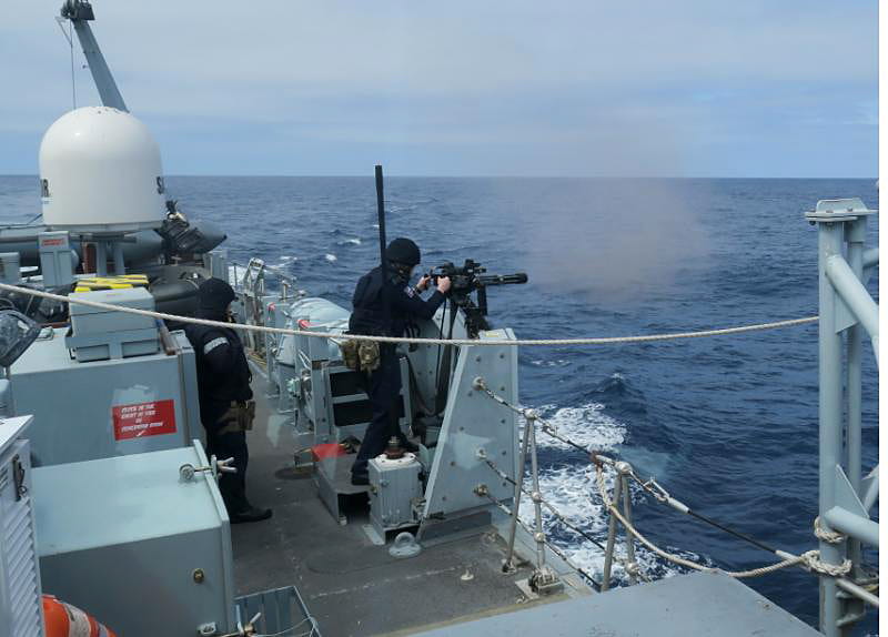 HMS Ramsey joins NATO Task Force