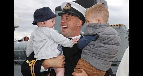 HMS Shoreham returns home after NATO deployment