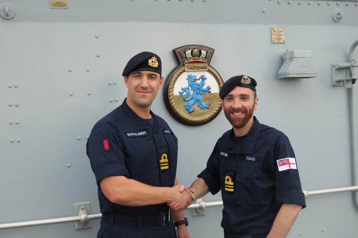 New crew for HMS Shoreham