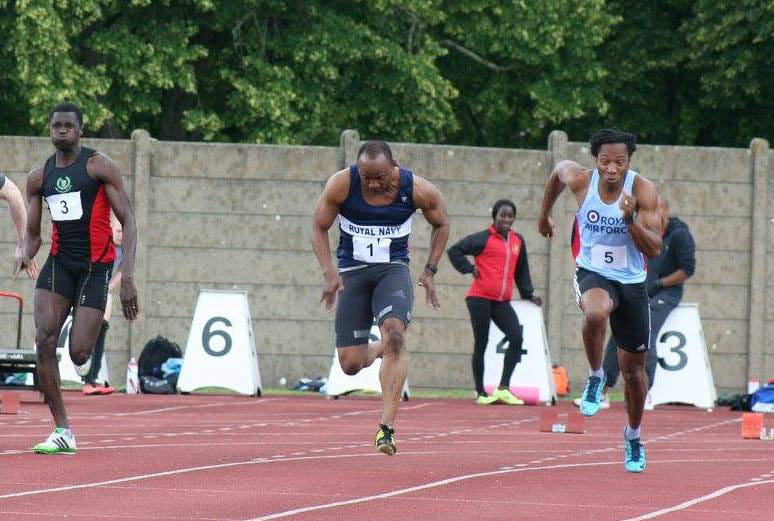 ‘Flash’ runs to victory for Royal Navy