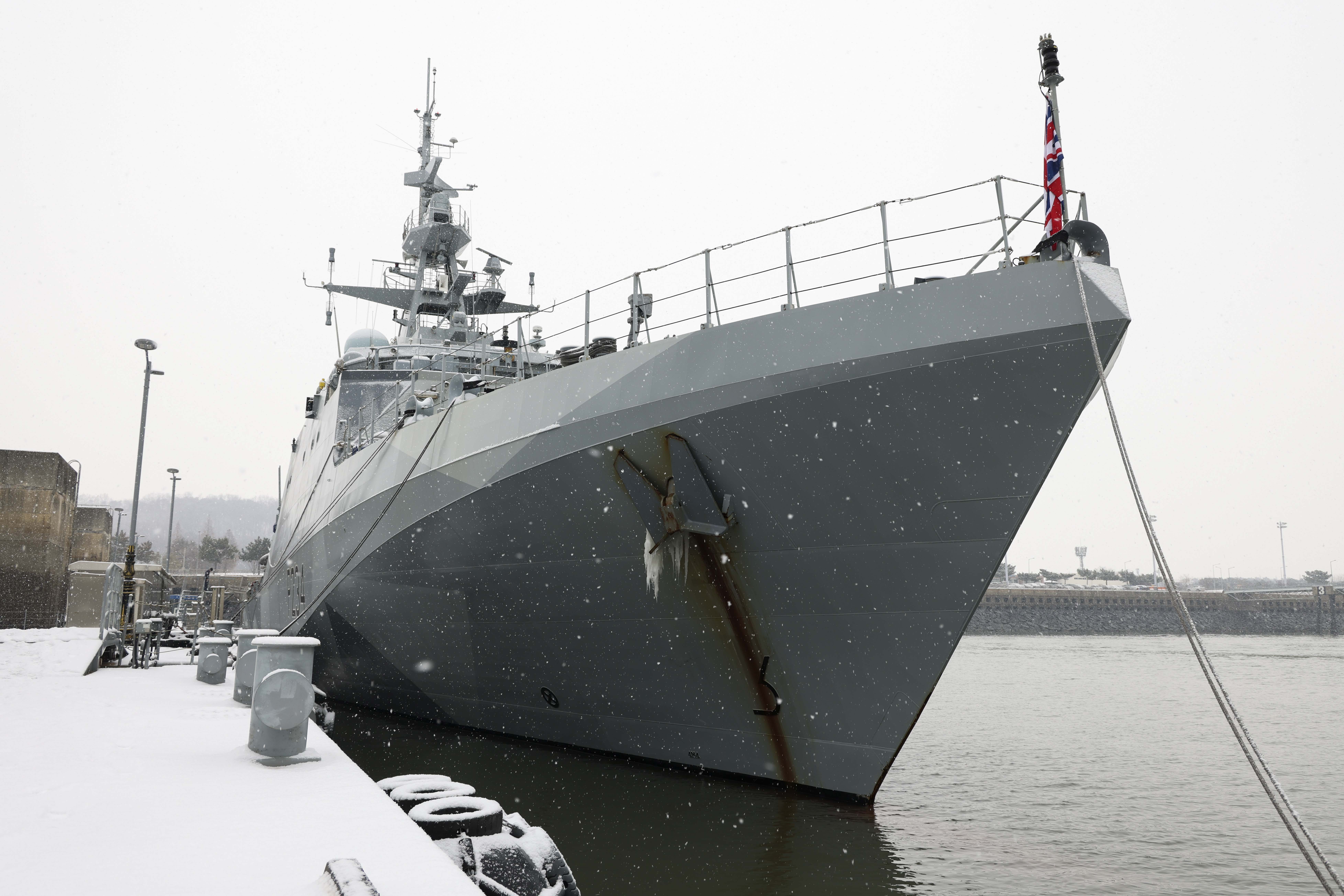 HMS Spey continues Indo-Pacific operations with visit to South Korea