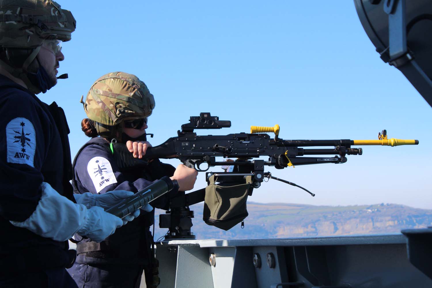 HMS Spey conducts training to prepare for Basic Operational Sea Training