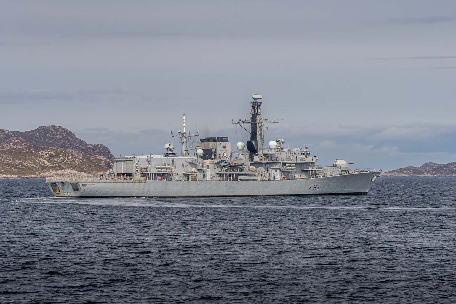 Navy’s new torpedo on cusp of front-line service after trials in Scotland