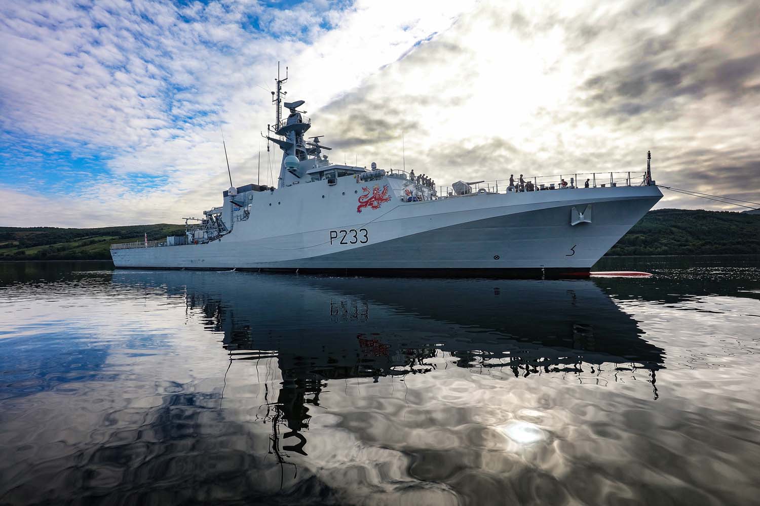 Navy's newest ship ready for action in record time