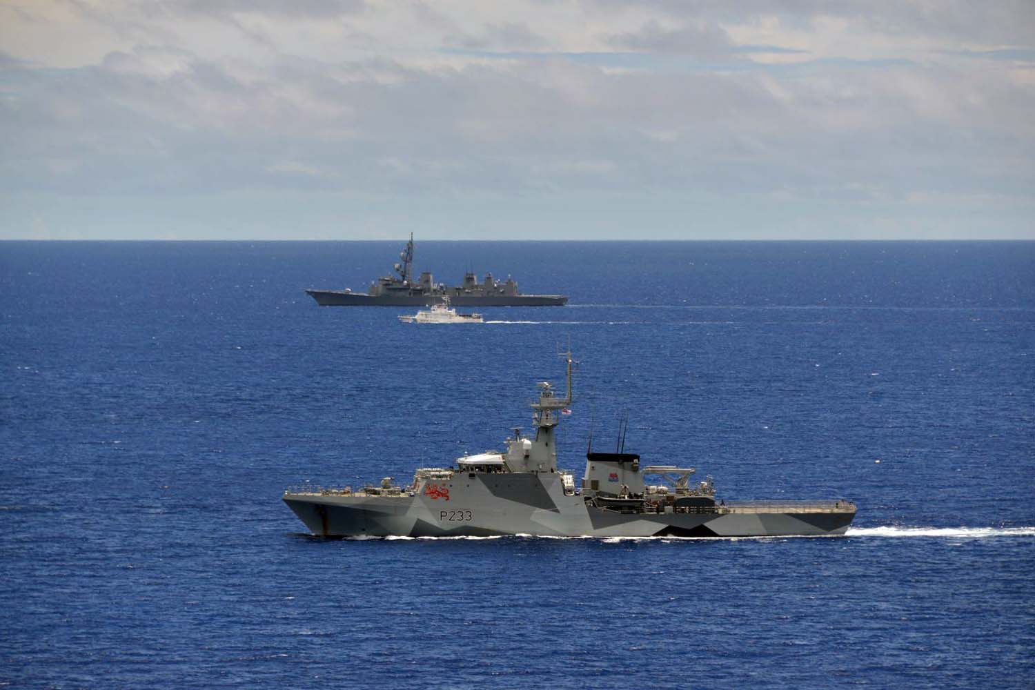 HMS Tamar’s Pacific Odyssey renews islands ties after nearly 100 years