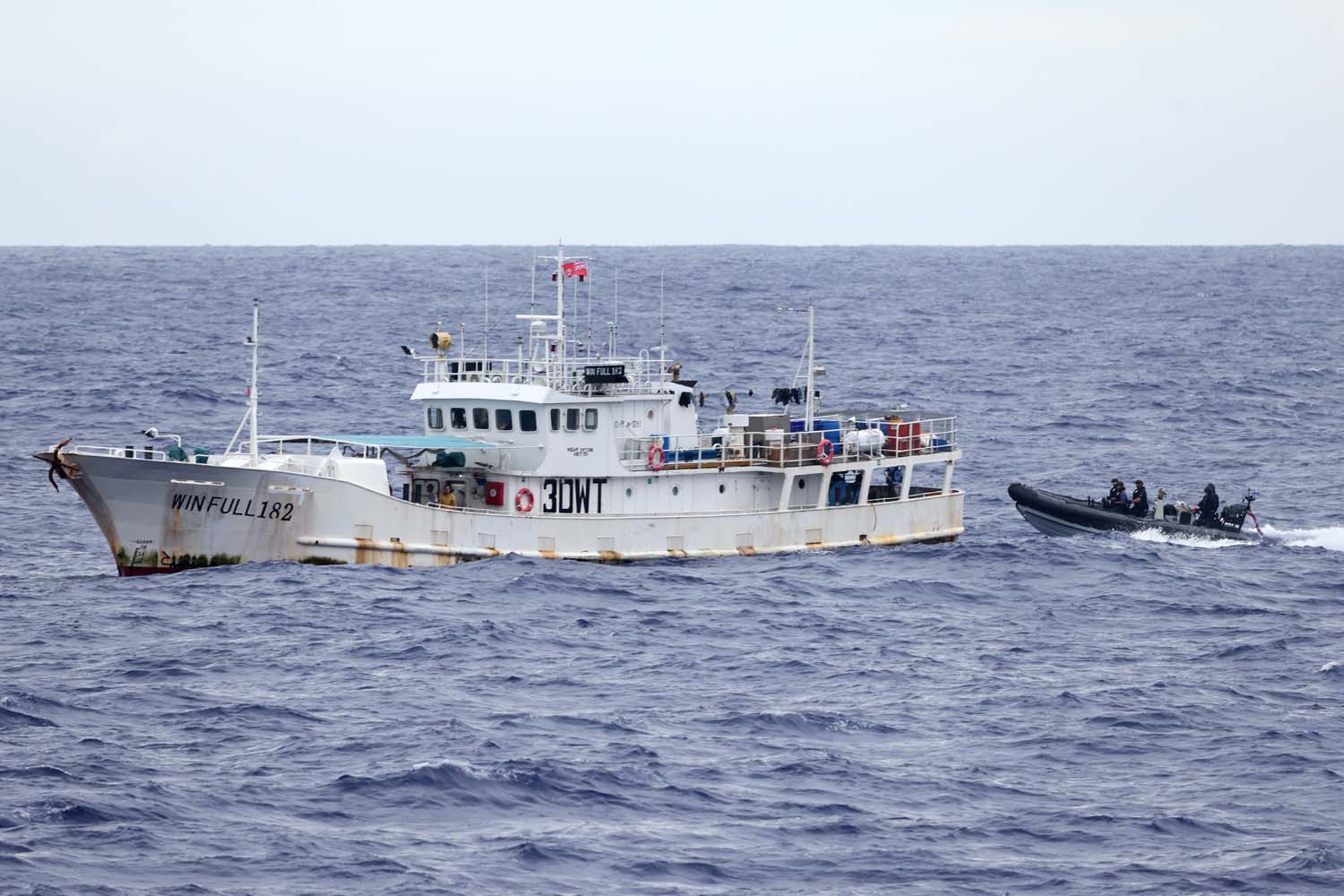 Royal Navy joins Fiji to keep Pacific fish thieves at bay