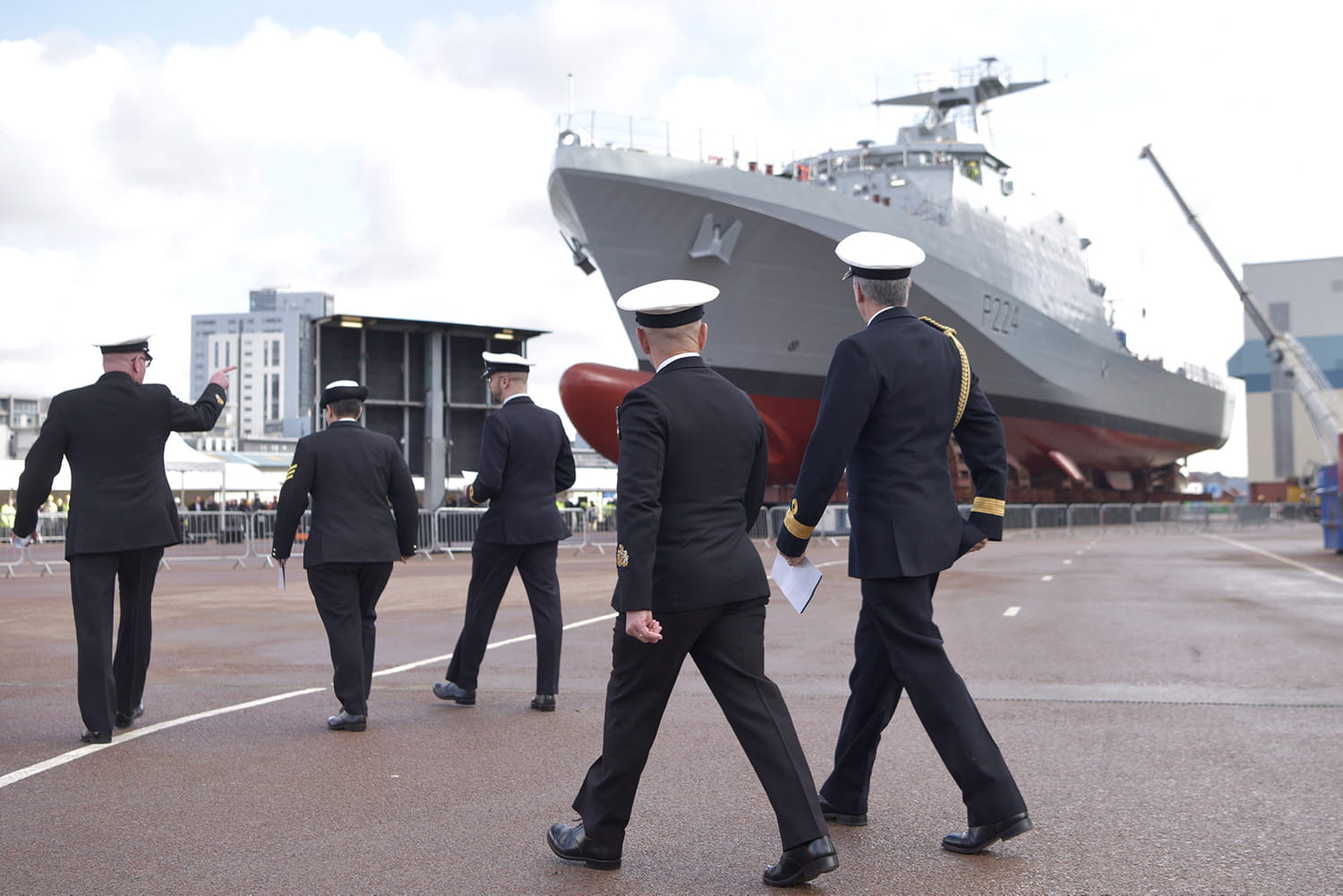 New offshore patrol vessel named HMS Trent