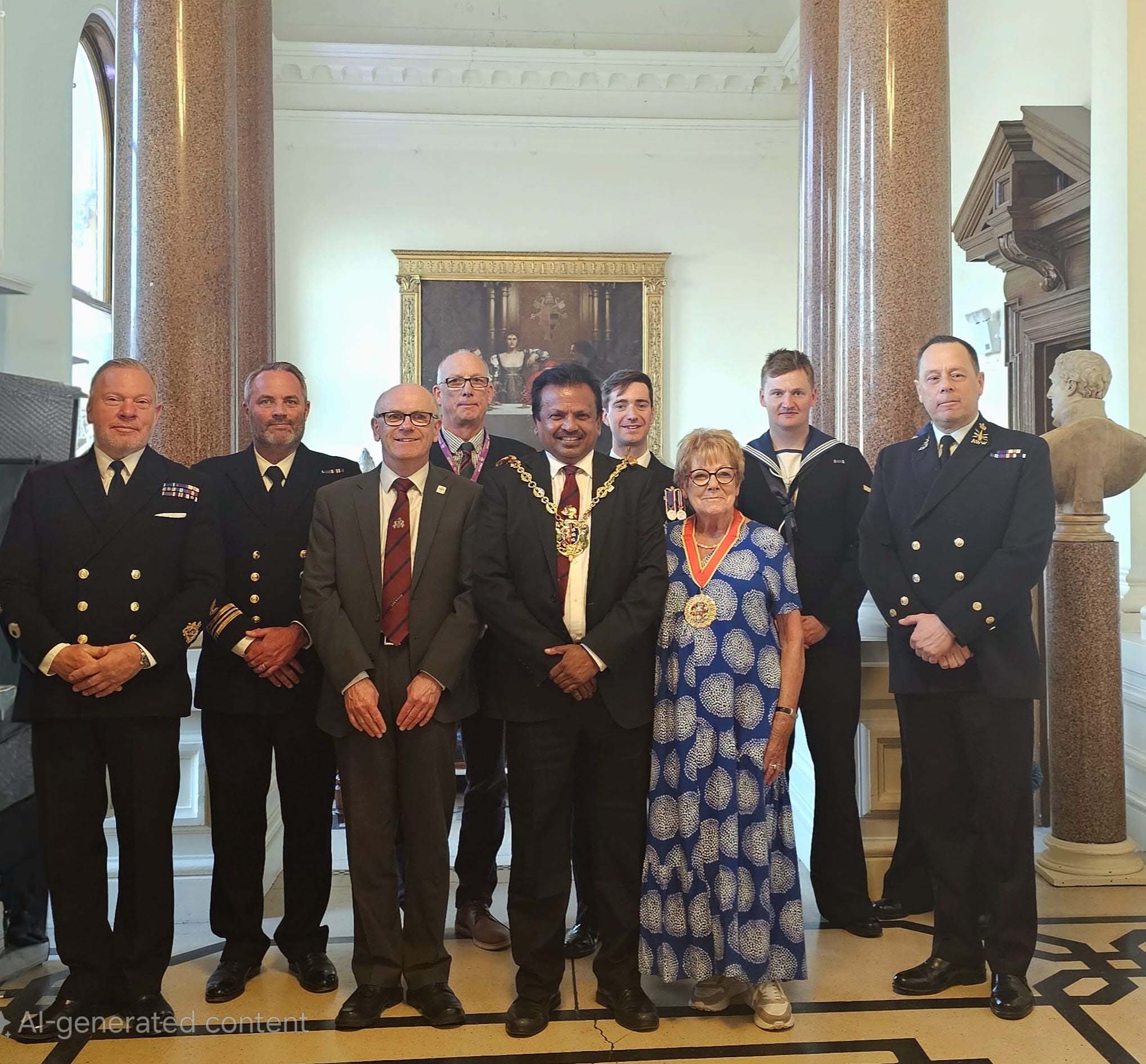 HMS Trumpeter receives Freedom of Ipswich