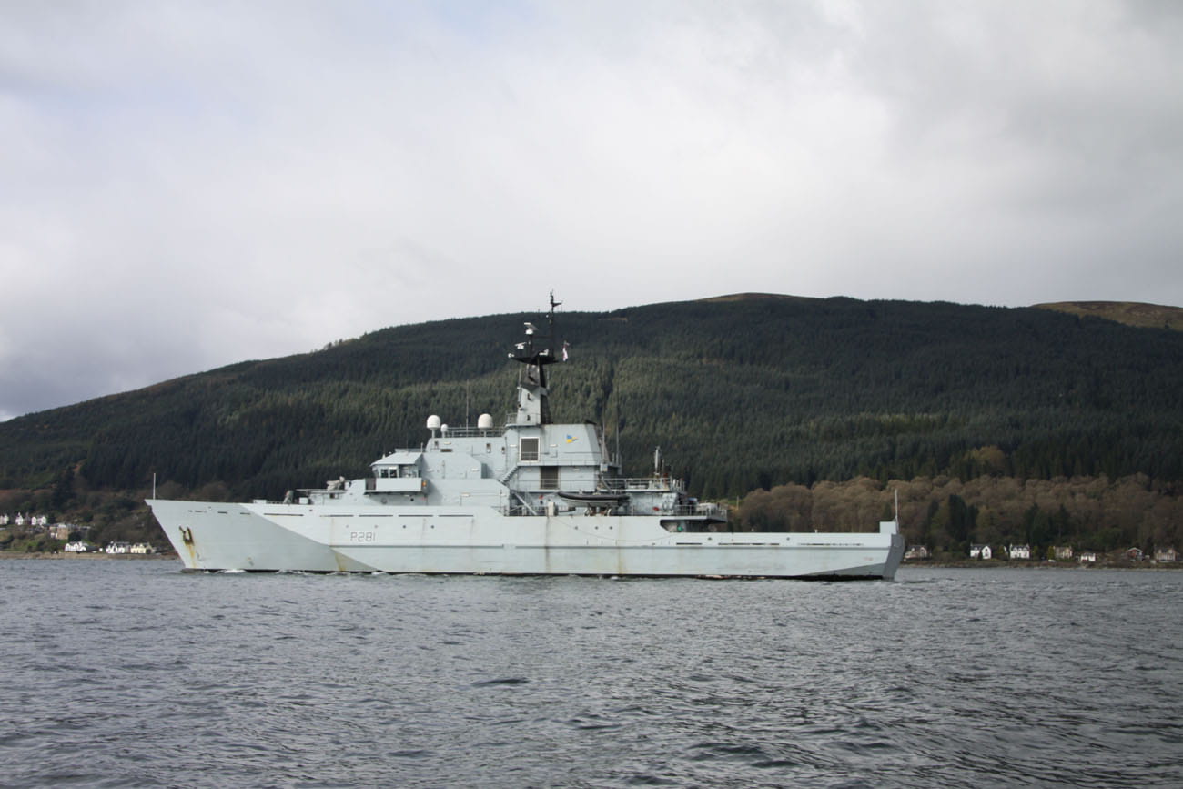 Tyne put through her paces on the Clyde