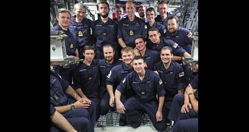 Royal welcome to newest submariners