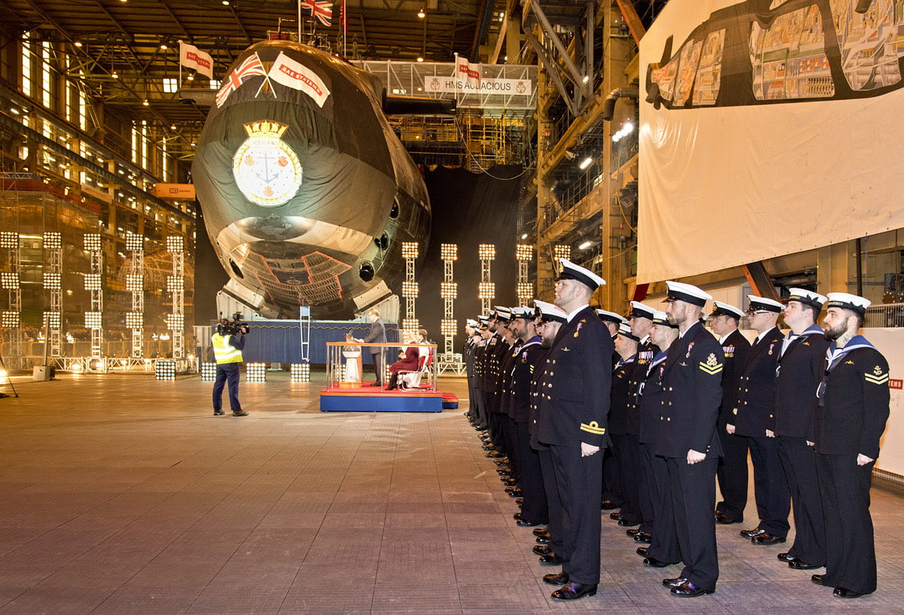 Audacious naming ceremony