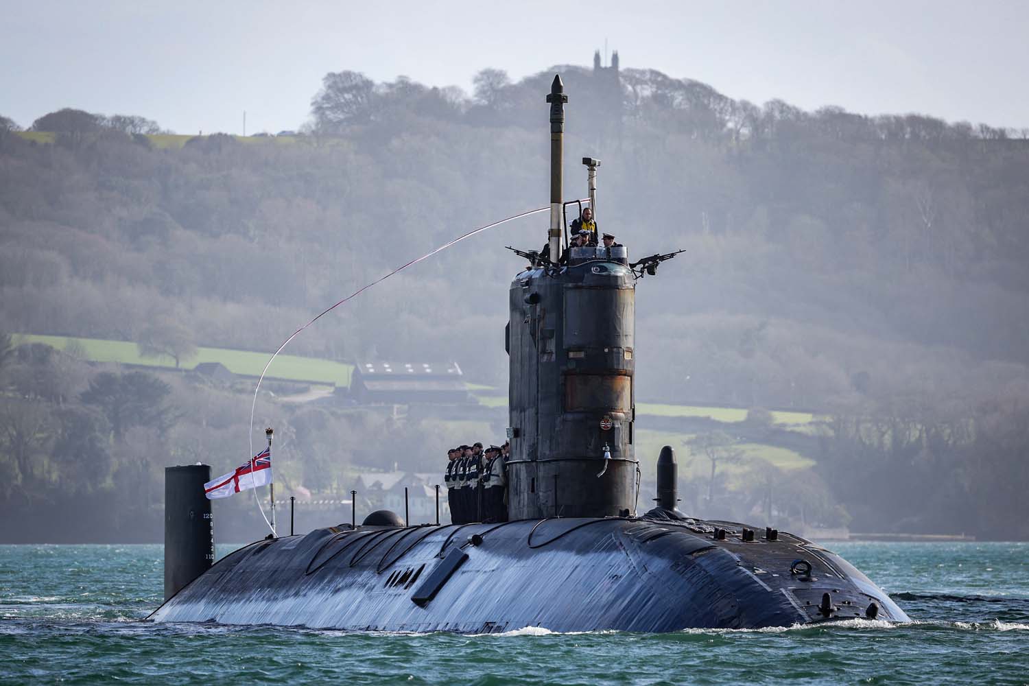 Farewell to Royal Navy submarine HMS Trenchant