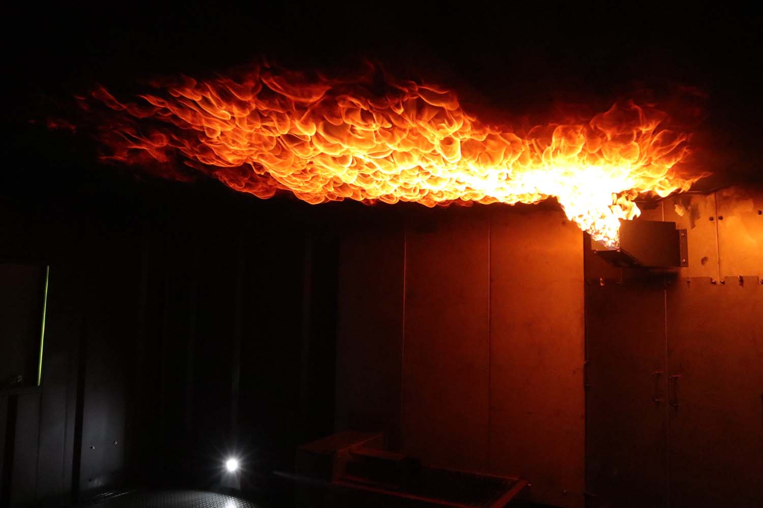 Hot stuff: state-of-the-art fire-fighting trainer opens at Culdrose
