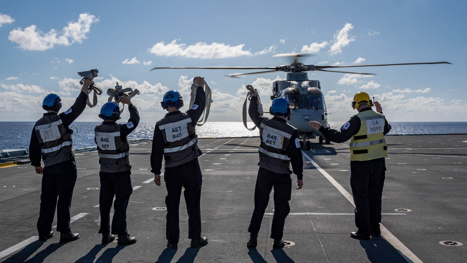 The navy fliers at the heart of the UK’s Carrier Strike Group
