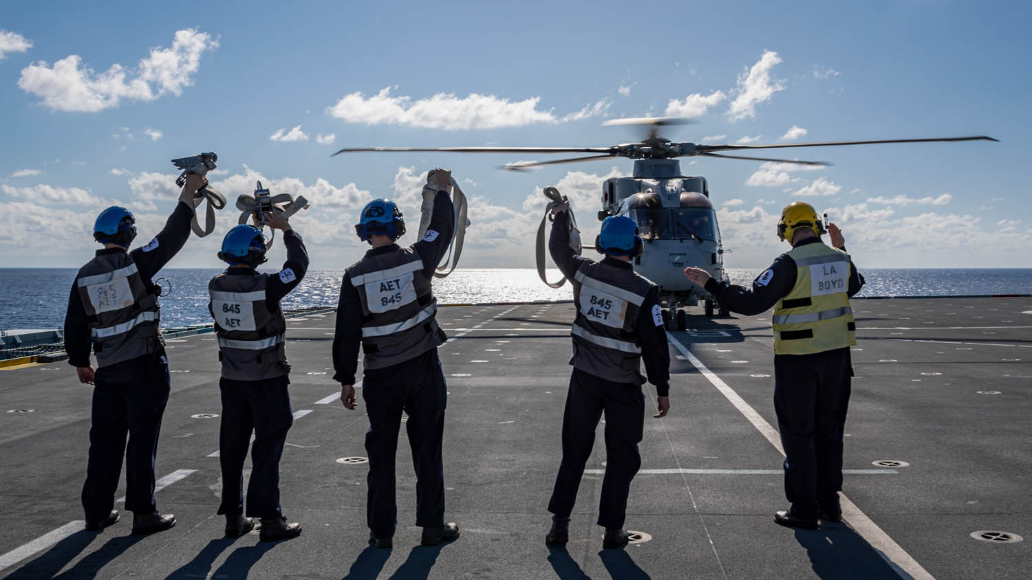 The navy fliers at the heart of the UK’s Carrier Strike Group