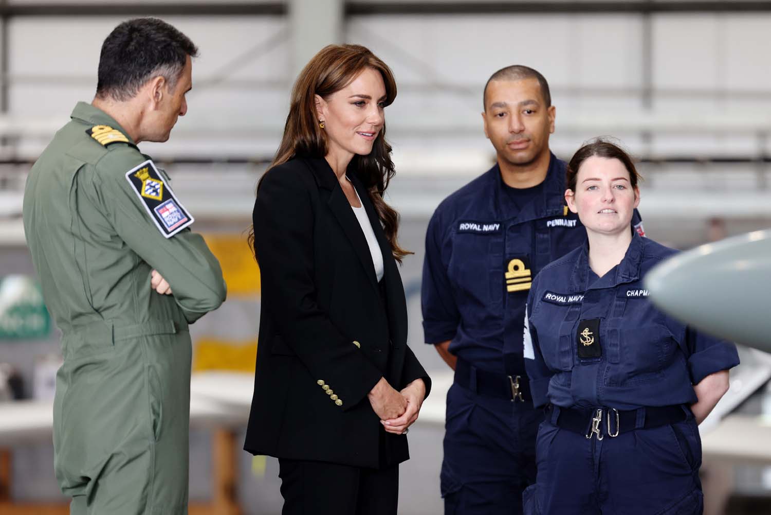 Fleet Air Arm welcomes patron Princess of Wales for first time